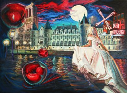 Run of Fate - a Paint Artowrk by Svitlana Messali